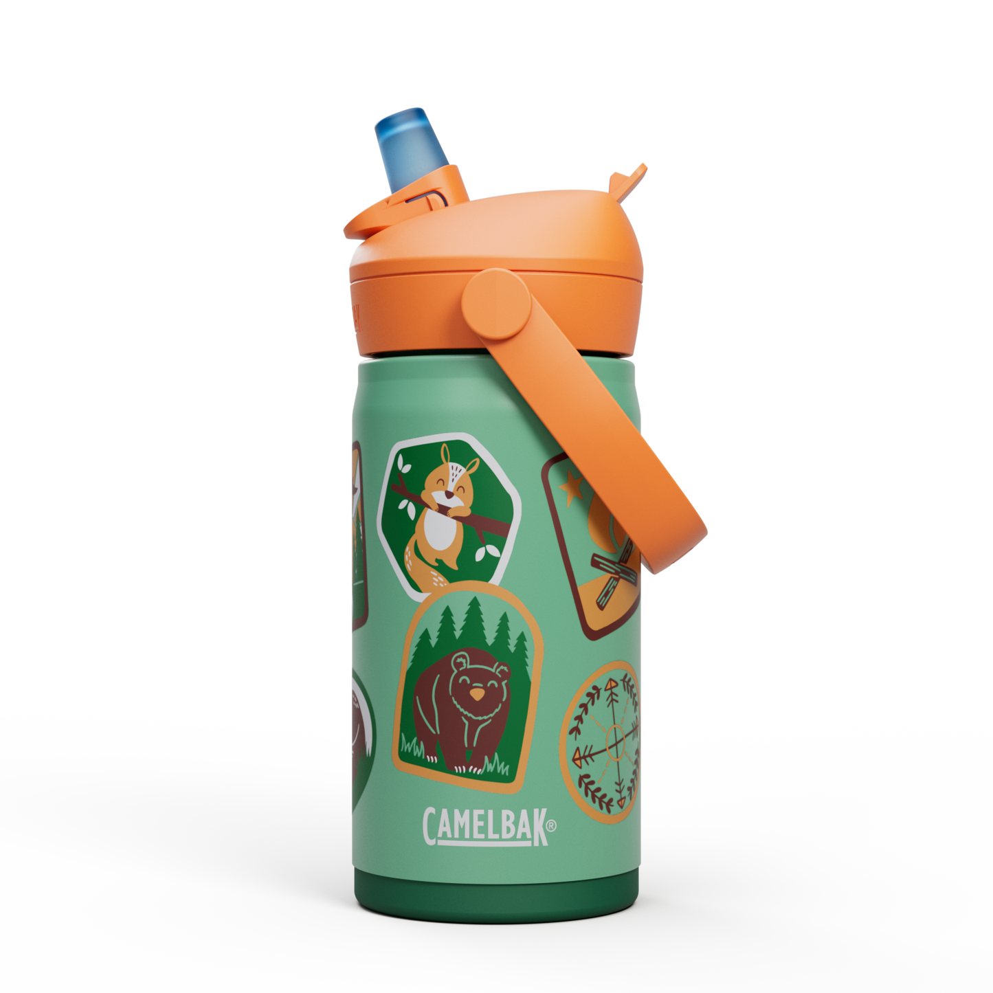 thrivetm-flip-straw-kids-12oz-bottle-insulated-stainless-steel-y4 nswfkxg1wq