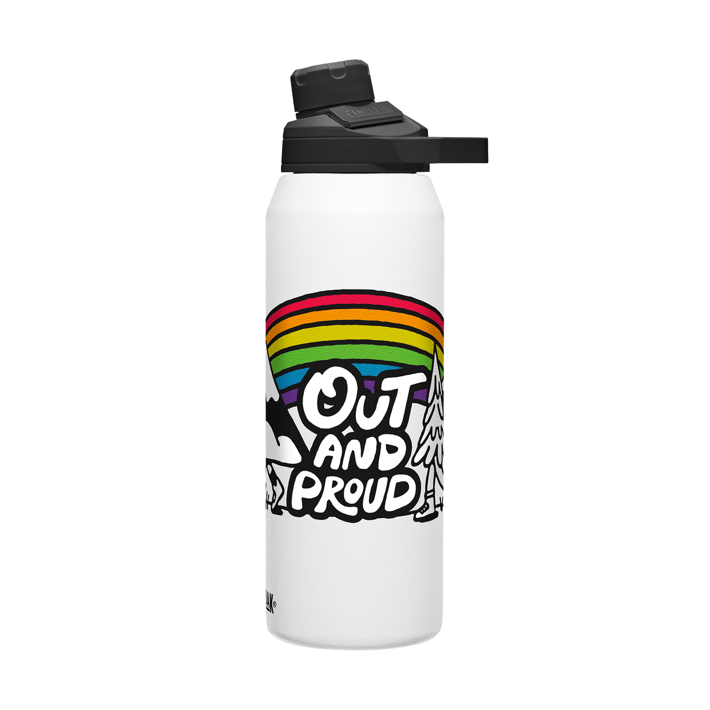 chute-mag-32-oz-water-bottle-insulated-stainless-steel-plus-cleanup-kit-pride-collection-limited-edition-u7 xhvxlhasbo